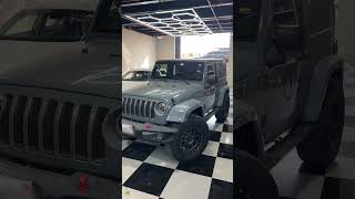 CERAMIC COATING FOR JEEP WRANGLER jeep uae wrangler carcare ceramic [upl. by Adnawahs]