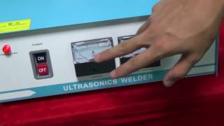 How to use and install horn for lingke ultrasonic welding machine [upl. by Potts]