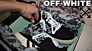 My first pair of OFFWHITE Shoes MUST WATCH [upl. by Laumas]