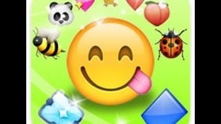 Emoji 2 Emoticons Free iPhone App Video Review Free App  CrazyMikesapps [upl. by Horbal]