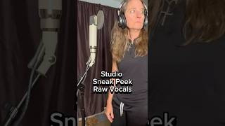 RAW VOCALS EXPOSED Studio Session Sneak Peek shorts [upl. by Enilorak111]