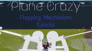 Plane Crazy Flapping Mechanism Tutorial Easy StepbyStep [upl. by Yendis]