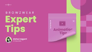 Browzwear Expert Tips Creating Engaging Animations [upl. by Nicola722]