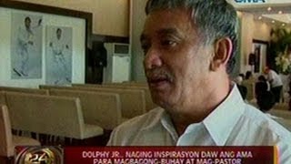 24 Oras Dolphy Jr naging inspirasyon daw ang ama para magbagongbuhay at magpastor [upl. by Refitsirhc]