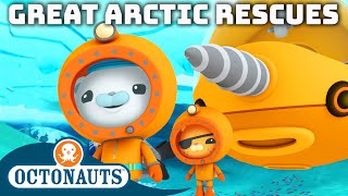 Octonauts  🐻‍❄️ Arctic Rescues ⛑️  90 Mins Compilation  Underwater Sea Education for Kids [upl. by Elyrrad]