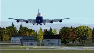 FSX Multiplayer Props vs Jets Landing Competition Top 10 [upl. by Konopka768]