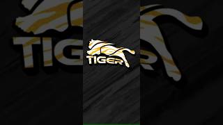 Tiger logo design tutorial using Adobe illustrator graphicdeisgn shorts [upl. by Ttevi676]