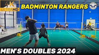 Mujeeb amp Mansoor VS Zeeshan amp player 2 Badminton Match in Dubai 2024 anbadminton98 badminton bwf [upl. by Stimson]