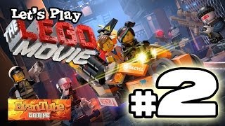 Lets Play The LEGO MOVIE VIDEO GAME Level 2 Gameplay with EvanTubeHD [upl. by Yttisahc]