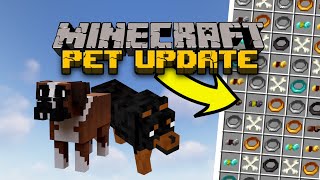 The Pet Update You Need For Minecraft 120 [upl. by Rajewski]