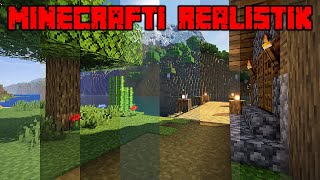 MINECRAFT ME GRAFIKA TE FORTA  Minecraft Shqip Realistike Redlytning [upl. by Jerroll]