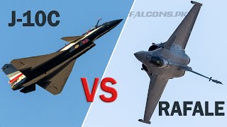 J10C Vigorous Dragon Vs Dassault Rafale  Impressive Landing Move [upl. by Fannie]