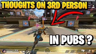 Faide Thoughts on 3RD Person Mode in Apex Pubs [upl. by Cherise]