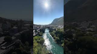 Mostar Bosnia 🇧🇦 youtubeshorts bosnia europe shorts solotravel traveller masjid [upl. by Osrit]