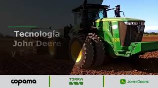 Nivelación con pendiente variable John Deere y Terracutta [upl. by Allemaj312]