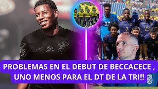 TITULAR PRIMERA BAJA EN LA TRI EN LA ERA BECCACECE QUE CONDICIONA SU DEBUT  PLATA QUIERE SALIR [upl. by Salbu]