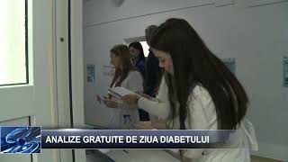 Analize gratuite de Ziua Diabetului ȘTIRILE TELEM Botoșani 14 noiembrie 2024 [upl. by Llenol106]