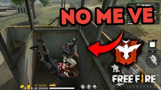 PERO QUE PASA AQUI ESTE ENEMIGO NO ME VIO O TUBO QUE IR URGENTEMENTE AL BAÑO JAJA  FREE FIRE [upl. by Tlihcox952]