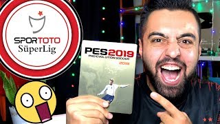 PES 2019 ÇIKTI  SÜPER LİG TAKIMLAR  YÜZLER  İNCELEME [upl. by Nehr251]