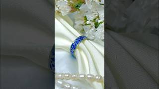 ✨Hot enamel ringКольцо с горячими эмалями✨ rings weddingring [upl. by Navanod]