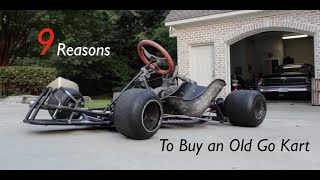 9 Reasons to Buy an Old Go Kart [upl. by Chandless13]