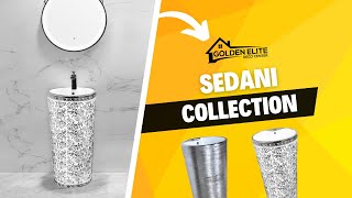 Transform your Bathroom with our New Sedani Collection of Pedestal Sinks [upl. by Nilre]