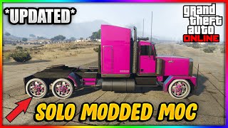 GTA 5 ONLINE 168 SOLO MODDED MOC GLITCH  ULTIMATE GUIDE TO UPGRADING YOUR MOBILE OPERATIONS CENTER [upl. by Nyrac586]