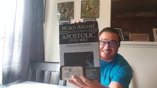 Apostolic Study Bible Unboxing [upl. by Messere]