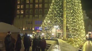 Christmas caroling against violence at the Liberty Pole in Rochester [upl. by Anaile451]