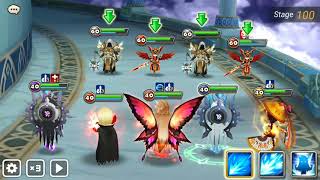 Summoners war TOA 100 using Daphnis Fairy King Fire [upl. by Perkin]