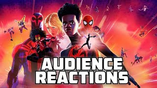 Part 3 SpiderMan Across the SpiderVerse REPOST  Audience Reactions  June 2023 [upl. by Neile143]