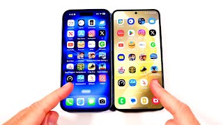 iPhone 16 vs Galaxy S24 Speed Test [upl. by Beutner]