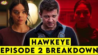 Hawkeye Episode 2 Breakdown  Details You Missed  ComicVerse [upl. by Vastah]