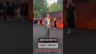 Josh Hartnett in Première London Oppenheimer [upl. by Rovelli]