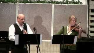 Emily Anderson Violin  Phil Fields Clarinet quotSing Joyquot Medley Arranged by Mark Hayes [upl. by Amsab]