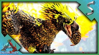 ARK Crystal Isles  BASILOSAURUS Common Spawn Locations amp TAMING [upl. by Acinej]