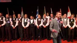 Opening Ceremony of the 3Cushion World Championship in Antwerp [upl. by Philoo]