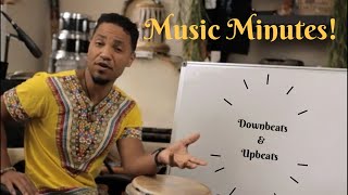 Basic Music Theory Lesson Downbeats and Upbeats The Drummer definitionnot orchestra [upl. by Demodena]