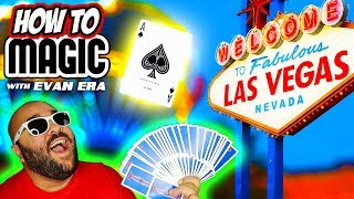 6 Magic Card Tricks in Las Vegas [upl. by Barcus]