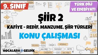 Kafiye  Redif Manzume Şiir Türleri [upl. by Corrinne129]