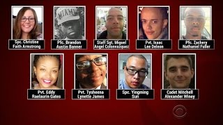 Soldiers killed during training at Fort Hood identified [upl. by Wemolohtrab338]