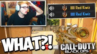 I GOT INTO A GAME WITH MYSELF FAKE RED KIWIZ EXPOSED  BO2 Trickshotting [upl. by Gebler]