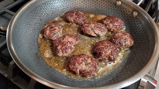 Insane Kofte Made With Dry Aged Ribeye Pellicles [upl. by Ylatfen675]