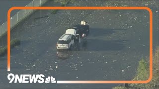 Flooded streets in Greeley following severe storm [upl. by Leakim]