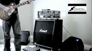 Axe Fx 2 and Matrix GT1500FXBD Power Amplifier demo [upl. by Daht193]