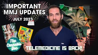 Telemedicine Is Back And Other MMJ Updates [upl. by Botnick]