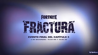 🧩 FRACTURA 🧩 EVENTO FINAL CAPÍTULO 3 DE FORTNITE [upl. by Zelle]