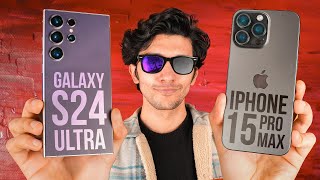 Samsung Galaxy S24 Ultra vs iPhone 15 Pro Max  My Honest Experience [upl. by Satsok]