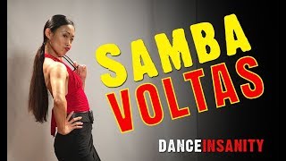 How to do the Samba Voltas  with LiWen Ang [upl. by Skelly352]