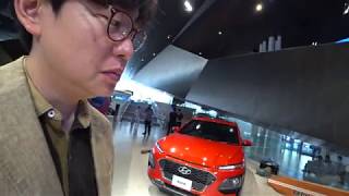 현대차 코나Hyundai KONA 출시행사에 기아 스팅어를 몰고 가보다코나도 보고 스팅어도 보고 [upl. by Azmah]